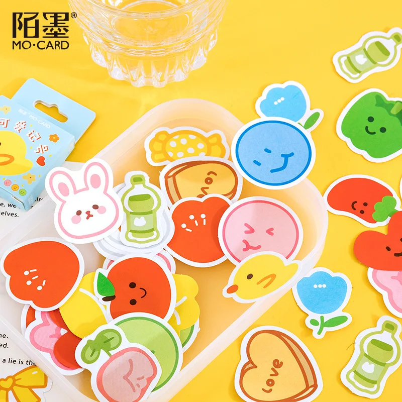 

46Pcs Smiley Face Stickers Scrapbooking Album Diary DIY Cute Mark Decorative Paper Stationery Sticker Journal Supplies