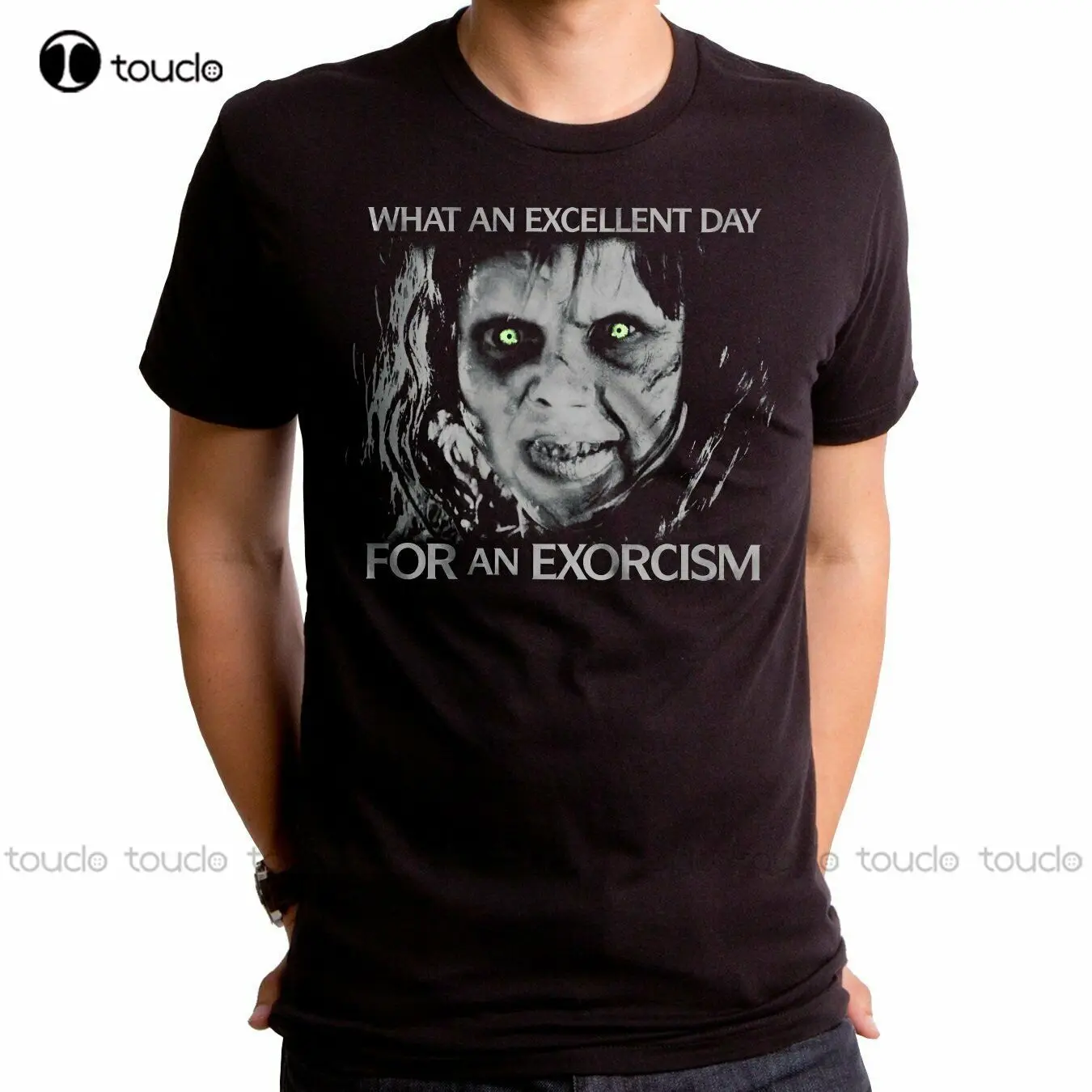 

Authentic The Exorcist Day Slim-Fit T-Shirt S M L Xl New Unisex Women Men Tee Shirt
