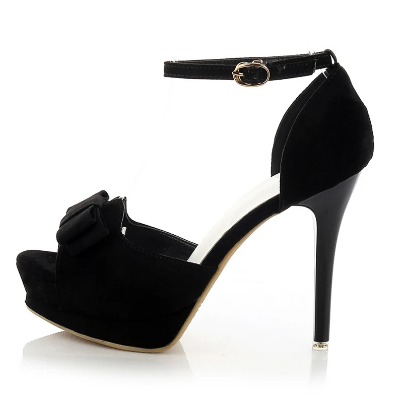 

Dovereiss Summer Women Fashion Sandals New Buckle White Stilettos Heels High Heels Waterproof Buckle Party Shoes Consice