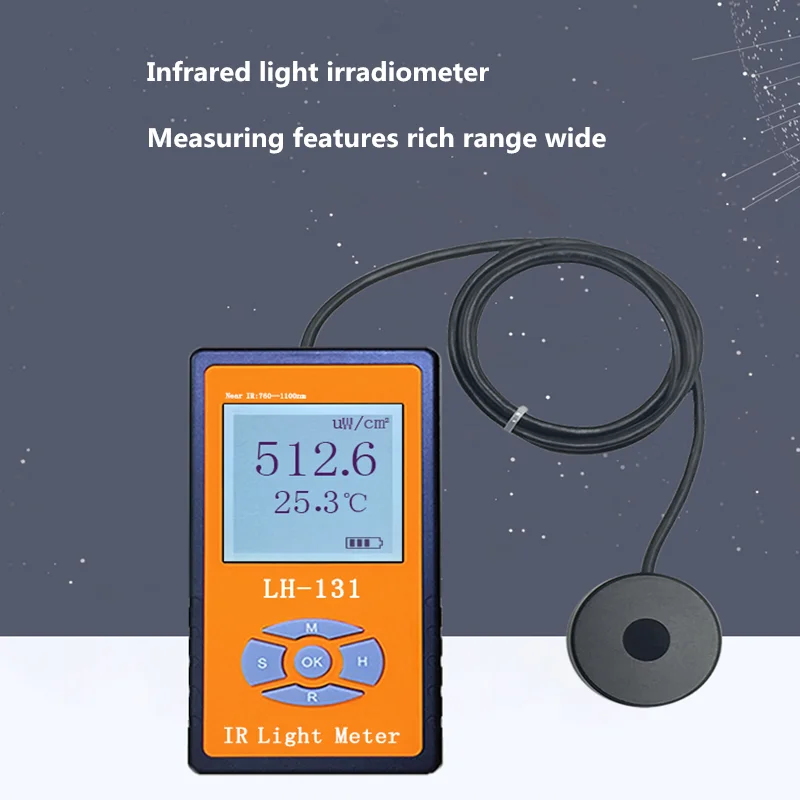 Фонарь измеритель мощности тестер радиометр фонарь светодиодсветодиодный