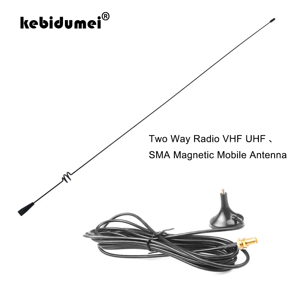 Радио УКВ УВЧ SMA магнитная антенна для мобильного телефона F UT 108UV Nagoya радио BAOFENG CB