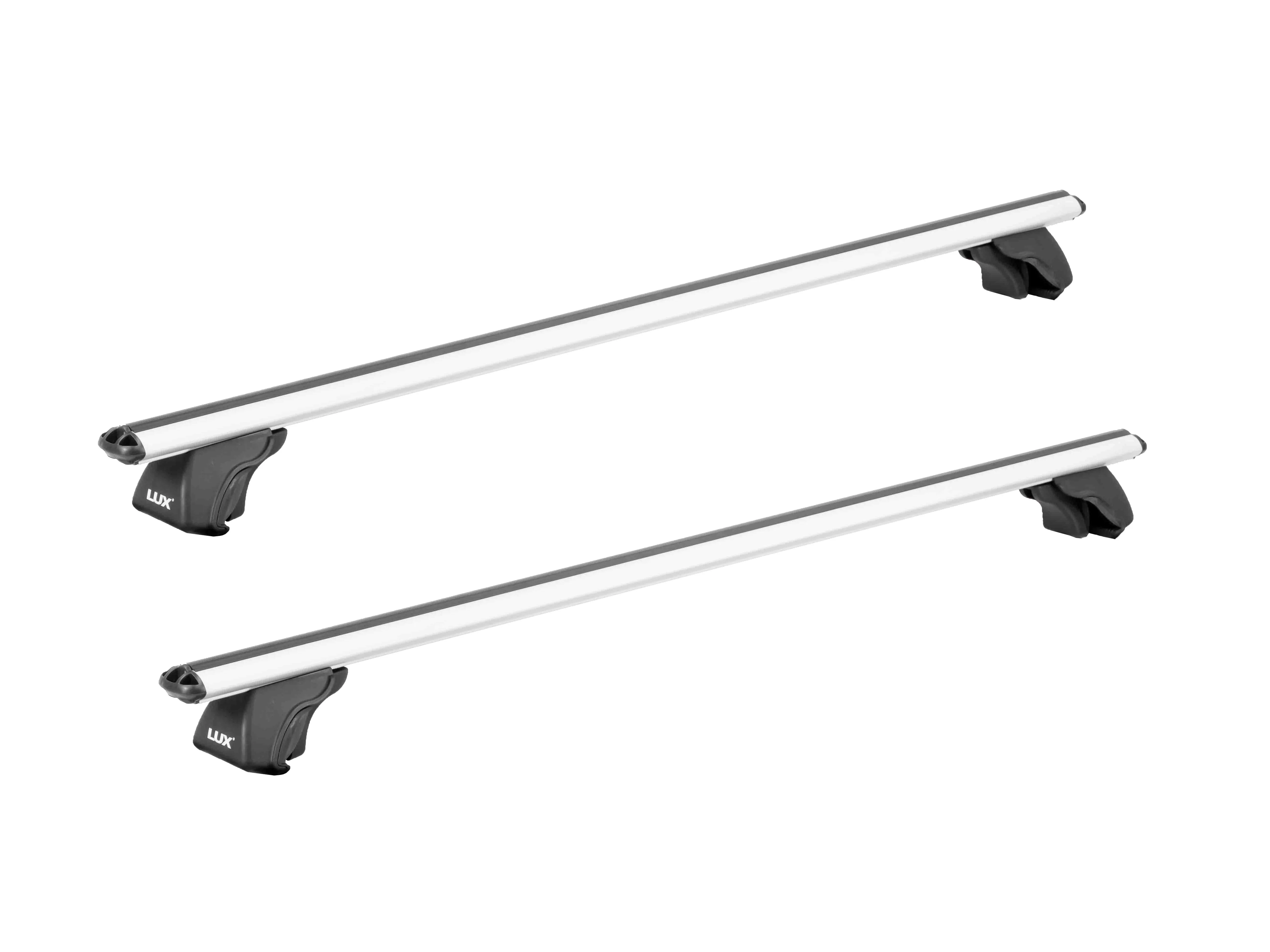 Багажник LUX Классик на рейлинги AUDI A6 Allroad (C5) универсал 2000-2006 - Аэродинамические