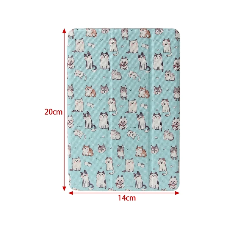 Противоударный чехол книжка с откидной крышкой и подставкой изображением милого