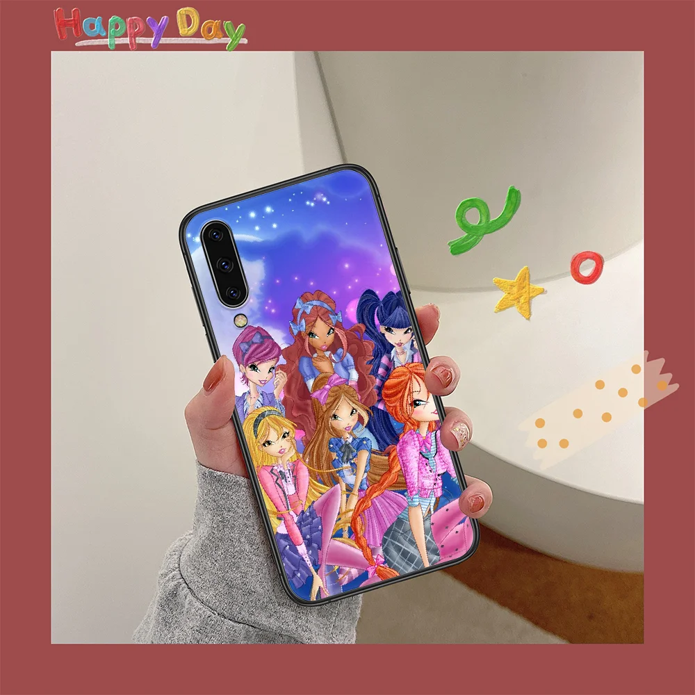 

Cartoon Lovely Girl Winx Clubss Phone Case For Samsung Galaxy A10 A20 A30 E A40 A50 A51 A70 A71 A J 5 6 7 8 2016 2017 2018