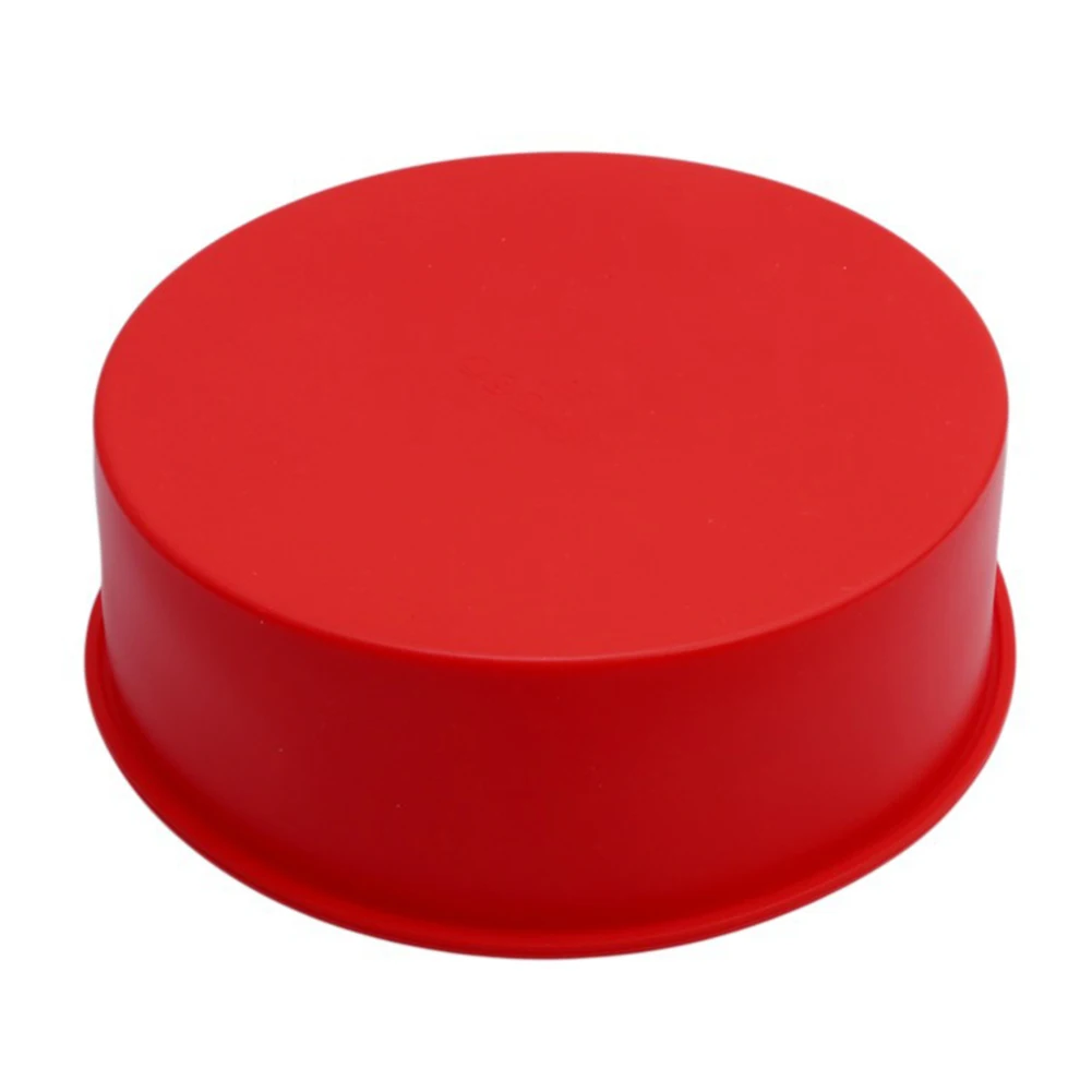 

4PCS/Set Cake Tins Silicone Mould Non Stick Round Pan Baking Tray Multisize 4 6 8 10 Inch For Muffin Cup Cake Baking Mold