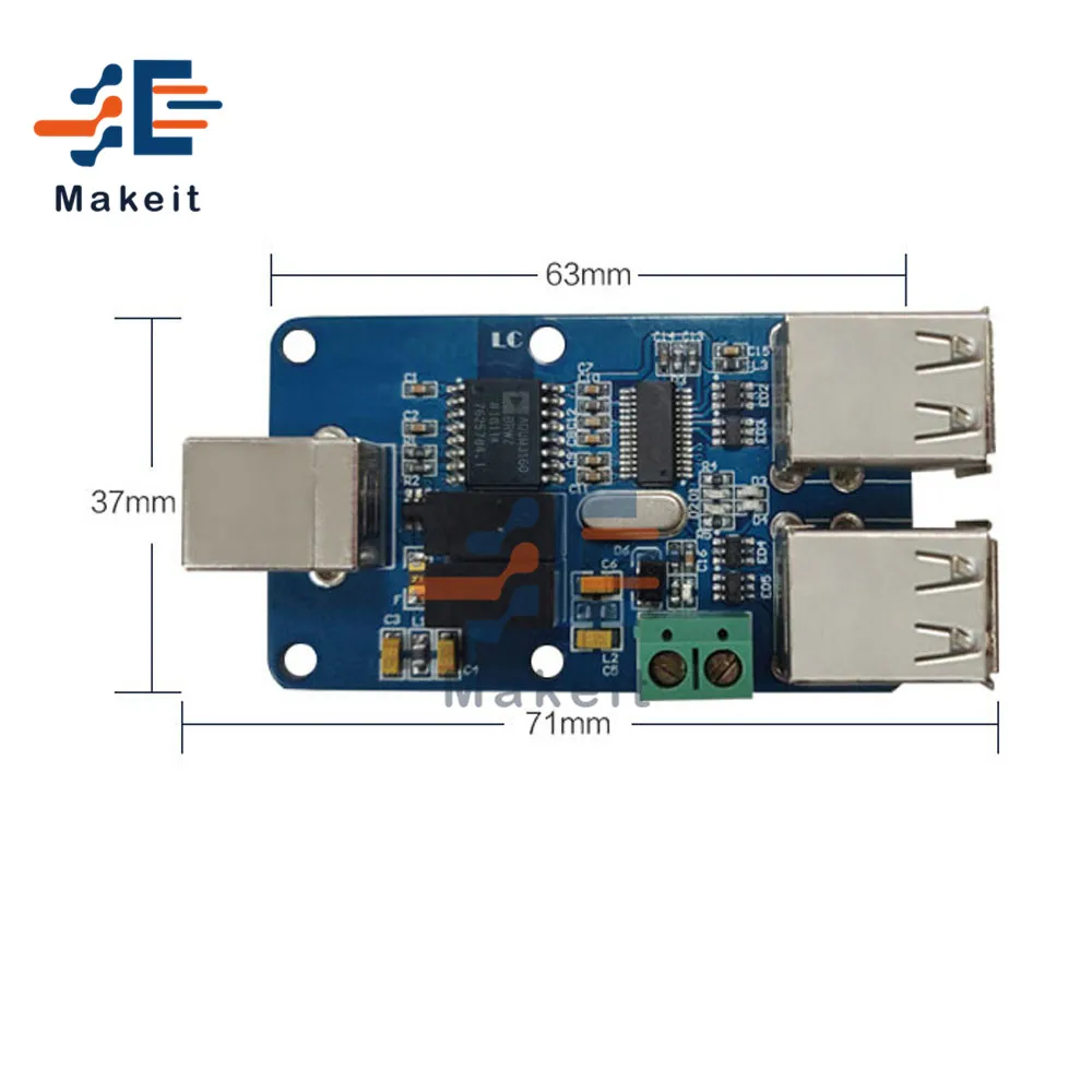 4 канальный USB модуль изолятора ADUM4160 ADUM3160 поддержка передачи данных 2500 В usb хаб