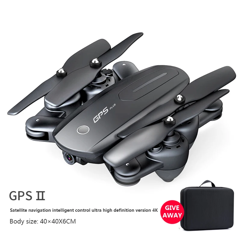 GPS 4K Новейший Тор Радиоуправляемый квадрокоптер gps Дрон 4K камера HD профессиональные дроны 500 м управление Wi-Fi приложение передача складной фиксированный высокий самолет - Цвет: GPS 4K