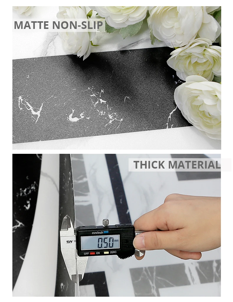 Самоклеящиеся ПВХ мраморные наклейки для плитки водостойкая настенная бумага