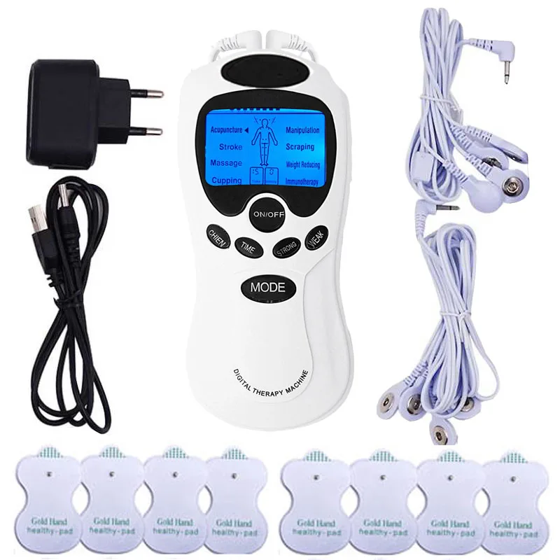 

Body Neck Massager Neck Massage Digital Treatment Machine 8 Pad After Neck Back Health Care Neck Massage Relaxation