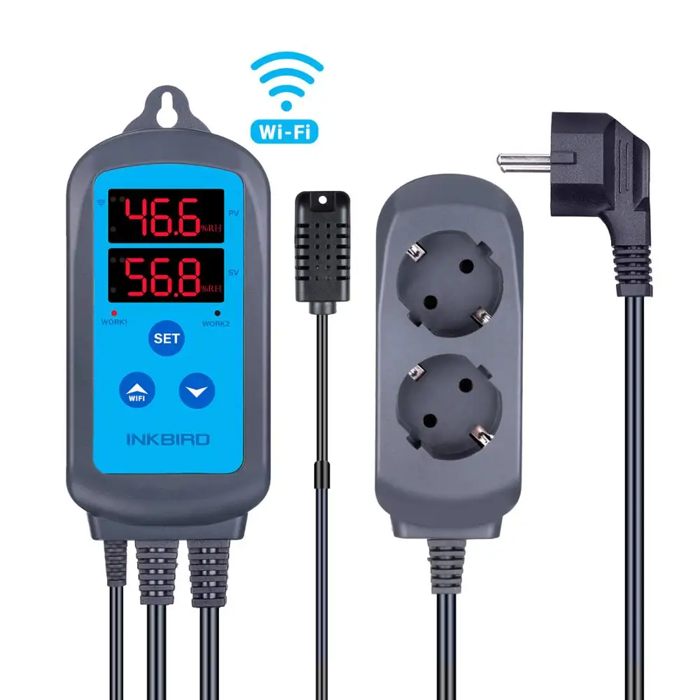 Inkbird IHC 200 WiFi цифровой контроллер влажности для увлажнения и осушения