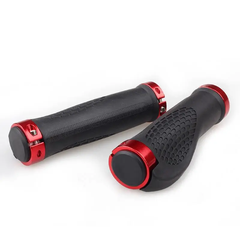 

1 Pair Mountain Road Bicycle Handlebar Grips Ergonomic Rubber Bike Handle Grips Cycling Riding Bicycle Handlebars Grips