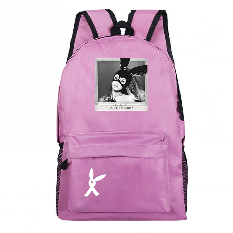 25 Розовый рюкзак Ariana Grande Mochila Feminina, женский рюкзак, школьные сумки для подростков, мужской рюкзак для ноутбука, Детский рюкзак для путешествий - Цвет: 25