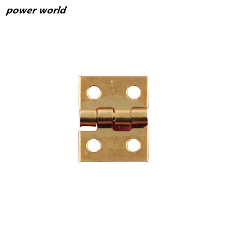 20 шт. мини микро дверные петли для шкафа Подарочная коробка фурнитура Железная