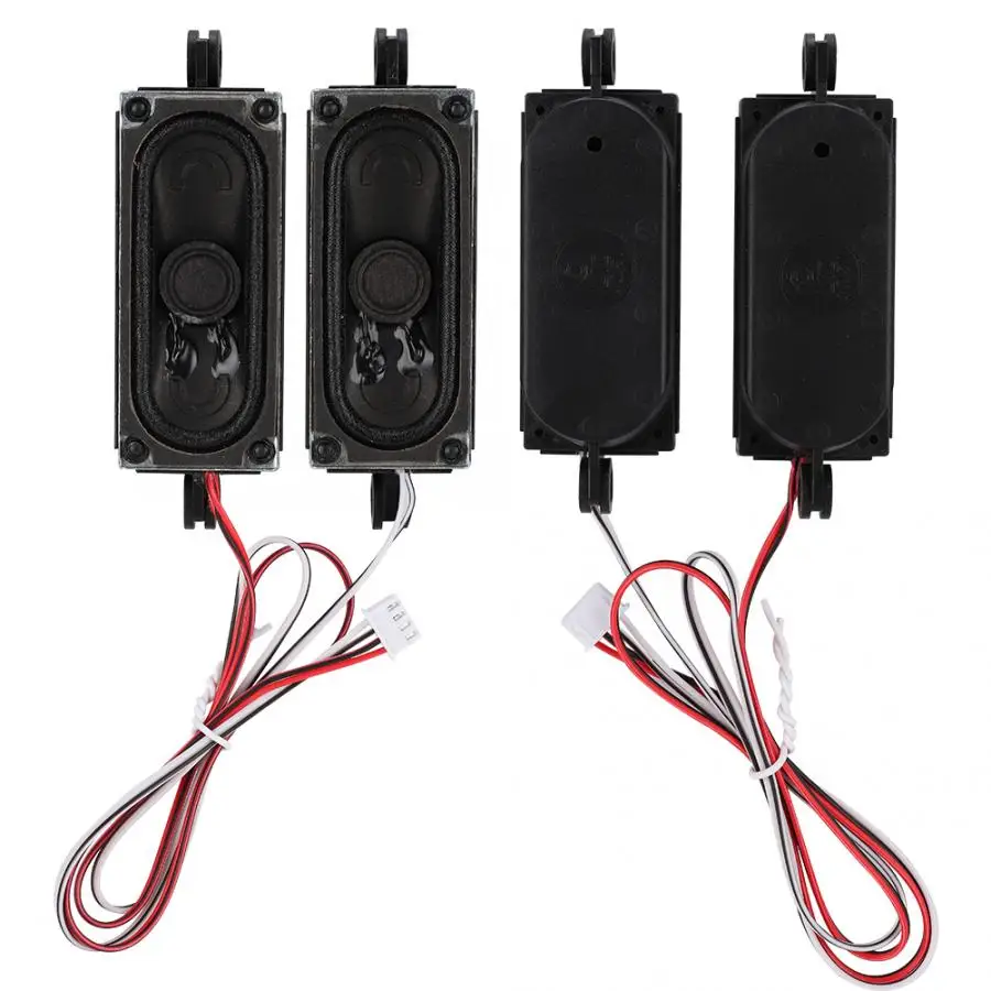 2Pcs 4 Ohm 5W TV Box Speaker Loudspeaker Sound Amplifier Unit Soundbar for LCD Advertising Player | Электроника