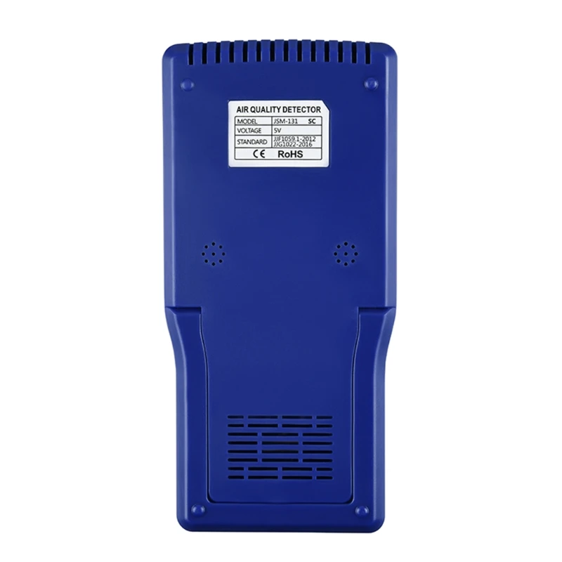

Air Quality Monitor for CO2 Dust Indoor Pollution Tester Analyzer Formaldehyde TVOC Data Record Gas Detector