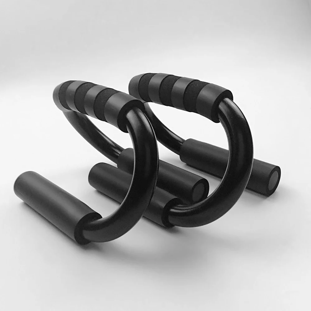 

2pcs S Shape Fitness Push Up Bar Push-Ups Stands Bars Tool For Gym Fitness Chest Training Equipment Exercise Training