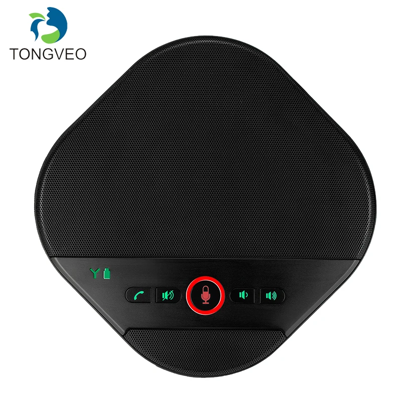Tongveo A3000 громкой связи USB динамик и телефон бизнес-конференции совместим с UC Softphones