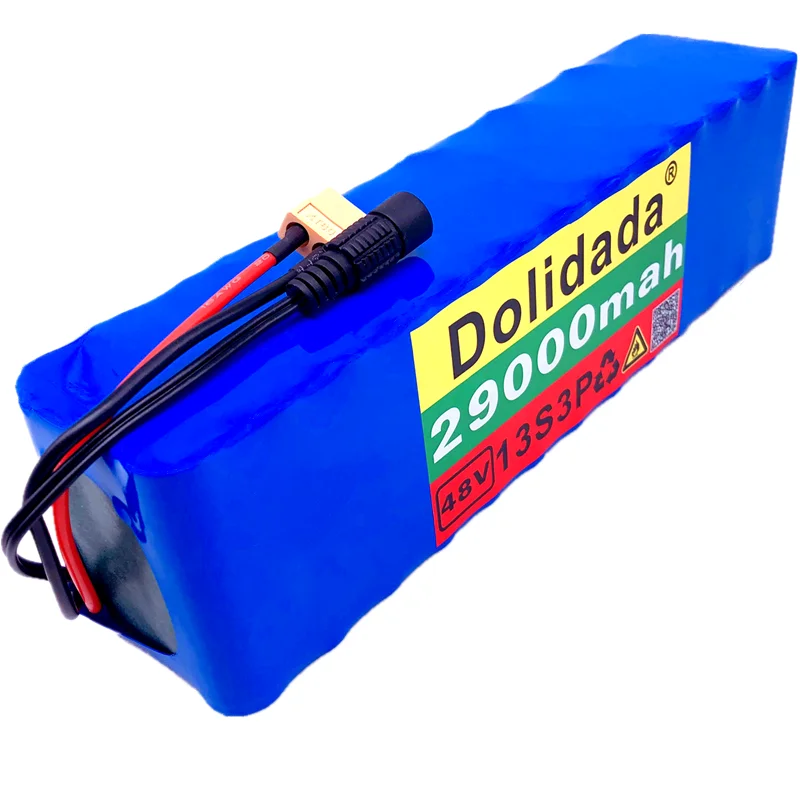 48v lithium ion battery 48v 29Ah 29000mah 500w 13S3P Lithium ion Battery Pack For 54.6v E-bike Electric bicycle Scooter +Charger