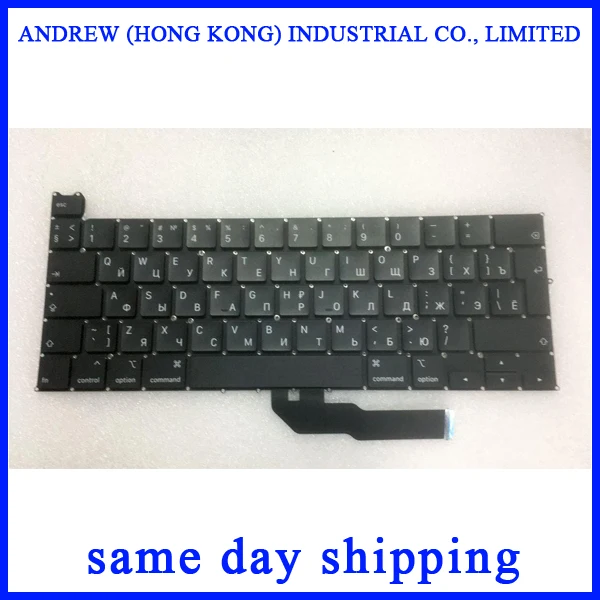 Laptop New A2251 Keyboard RU Russian with Big Enter Key for MacBook Pro Retina 13.3&quot 2020 Year | Компьютеры и офис