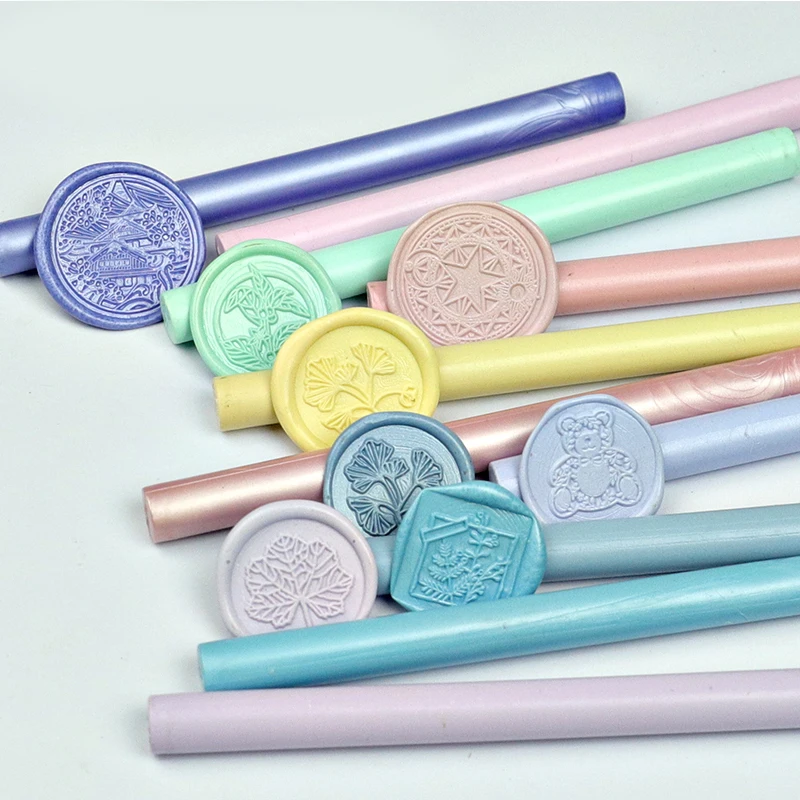 

5 Pcs/Lot Sealing Wax Sticks for Glue Gun,Great for Wedding Invitations, Cards Envelopes,Wine Packages, Gift Wrapping