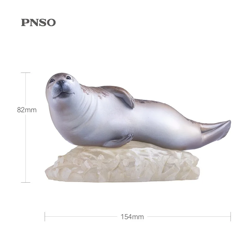 

PNSO Living Animal Model Nemo The Seal Classic Toys for Boys Children with Retail Box