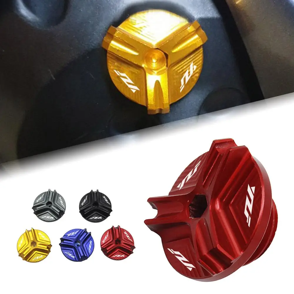 

SEMSPEED CNC мотоциклетные черные винты масляного фильтра двигателя для Yamaha R1 R3 R6 YZF-R3 YZF-R6 YZF-R1 YZF-R25 R125 Крышка Масляного стакана