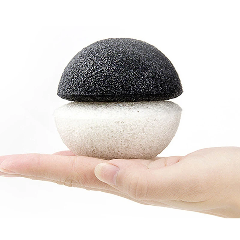 1 шт. губка круглой формы Konjac косметическая для очистки лица Губка натуральный