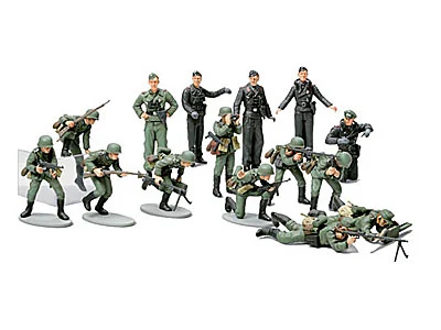 Набор немецкой пехоты Tamiya 32512 1/48 WW статические игрушки для хобби Сборная модель