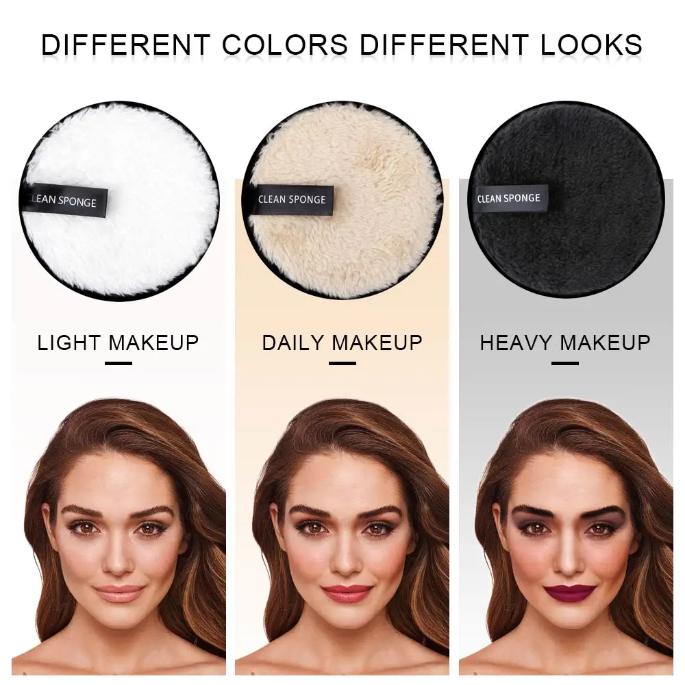 Средство для снятия макияжа с многоразовые буфами на рукавах ватными тампонами