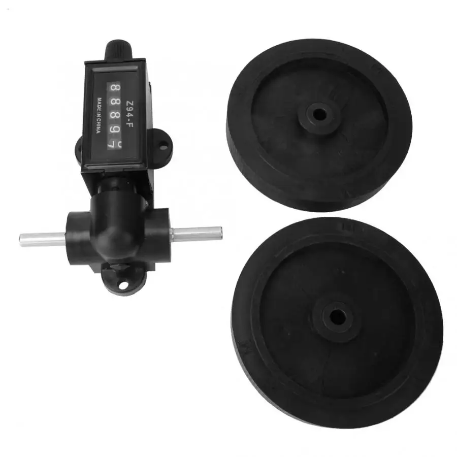 Счетчик с пятью цифрами механический инструмент для измерения длины кожаный