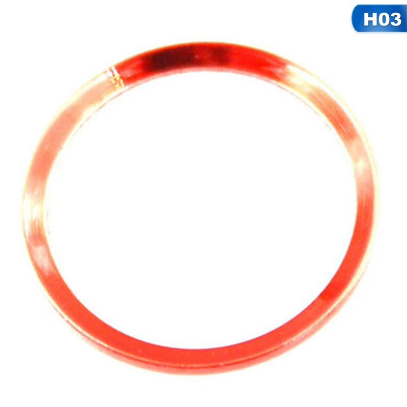 Кнопка «домой» Стикеры защита для клавиатуры клавиши для IPhone 5 S 5 SE 4 6 6s 7 Plus Поддержка разблокировка по отпечатку пальцев сенсорные клавиши ID - Цвет: 3