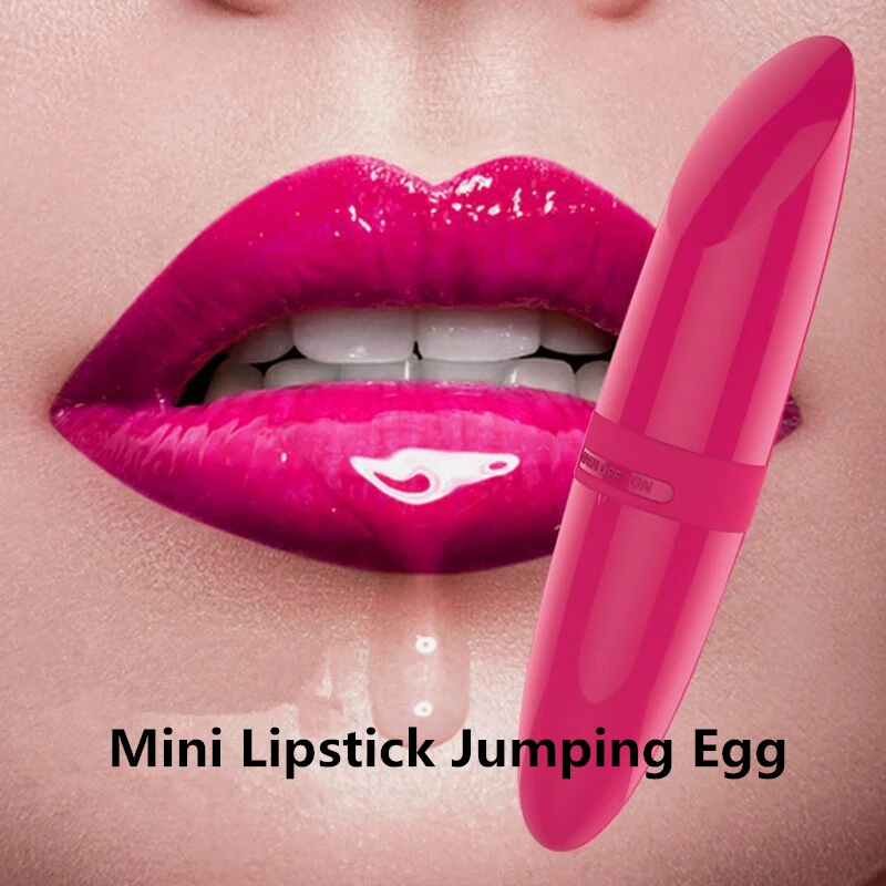 Женские товары для секса губная помада прыгающее яйцо мини Мощный вибратор точки