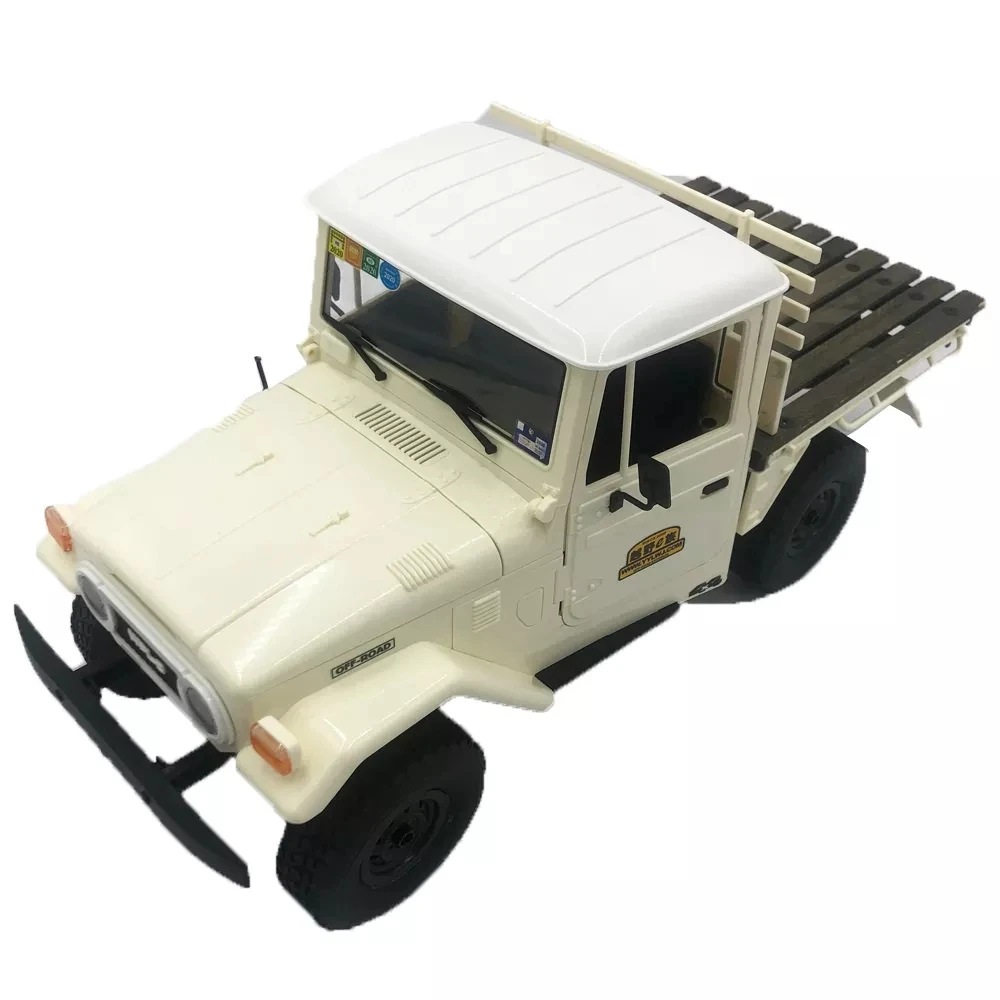 

WPL C44KM 1/16 Metal Edition Kit 4WD Off Road Truck DIY Accessories Modified Upgrade Without ESC Battery Transmitter Receiver