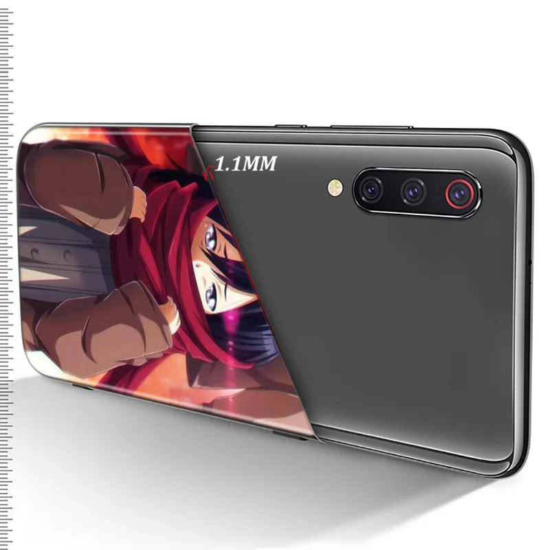 

Hot Anime Attack on Titan For Xiaomi Mi 11 11i 10T Note 10 9T 9 SE 8 Lite Pro Ultra 5G Black Phone Case