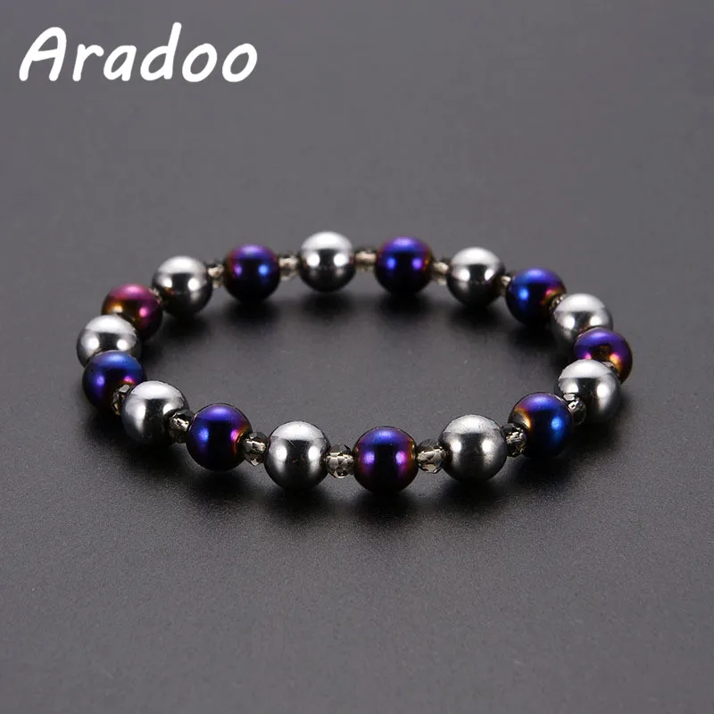 

ARADOO Magnetic Health Energy Anti-Radiation Strengthen Immunity Maintains Slimness Improves Skin Quality Bracelet