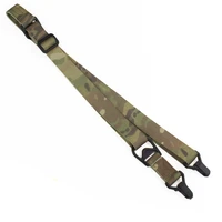 tactical gun sling 2 point adjustable length nylon shoulder strap airsoft gun belt rope military hunting rifle sling gun rope