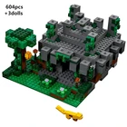 Новая классическая модель My World, храм джунглей, строительные игрушки для детей, рождественские подарки, совместимы с конструкторами