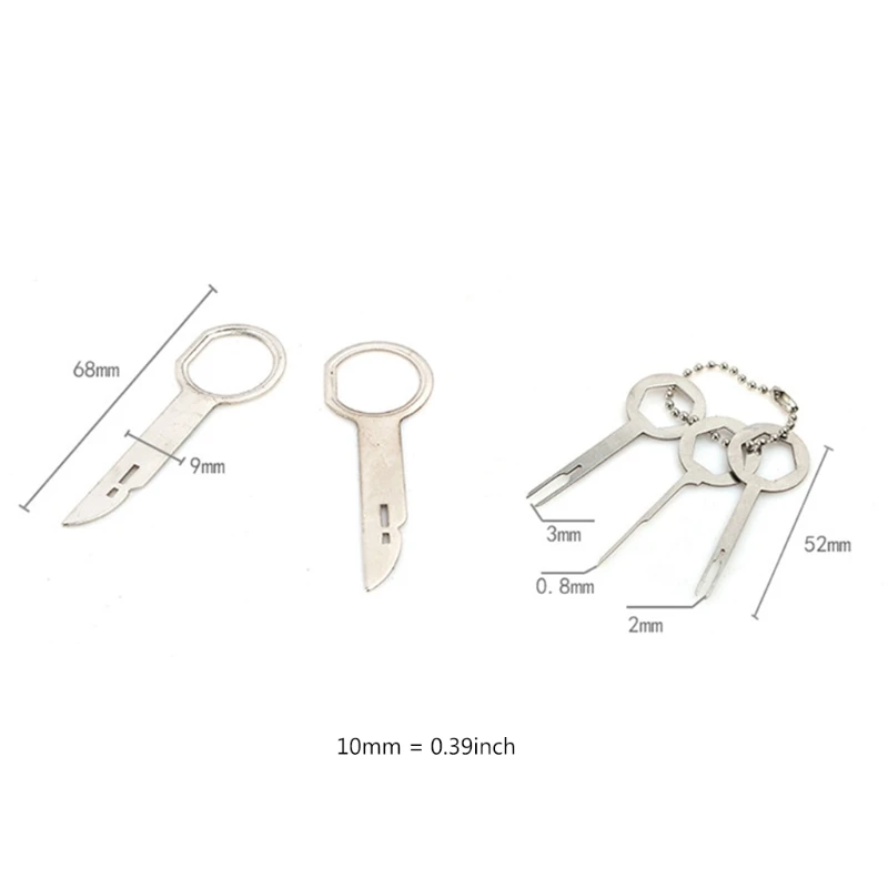 

23 Pcs Car Audio Repair Tool Car Clip Fastener Door Panel Trim Car Pry Removal Tool Auto Interior Disassembly Tools 28GF