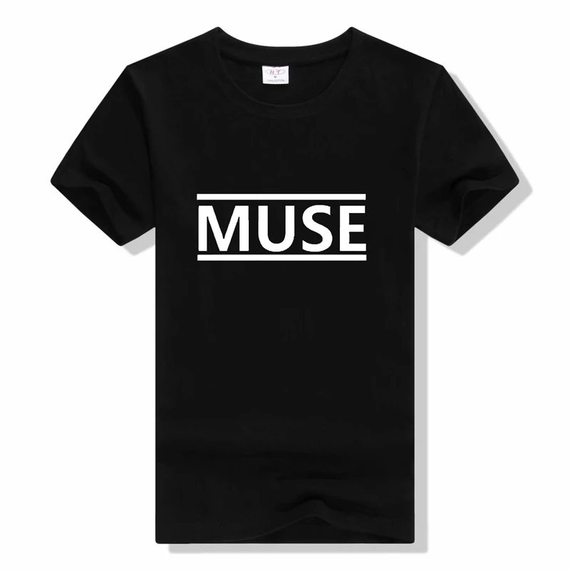 

100% хлопок, высокое качество, футболка с буквенным принтом, muse Rock Band, футболка с коротким рукавом и круглым вырезом, хип-хоп топы, harajuku, мужская...
