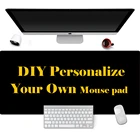 Небольшой пользовательский большой коврик для мыши, сделай сам, аниме, игровой коврик для мыши с застежкой по краю, резиновый S персонализированный коврик для мыши на заказ, 22x18 26x21 30x25 см