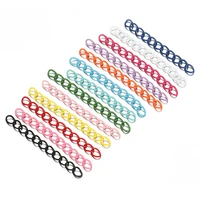 30pcslot 4 5cm multicolor extension tail chain bulk necklace bracelet extended chains extender for diy jewelry making supplies