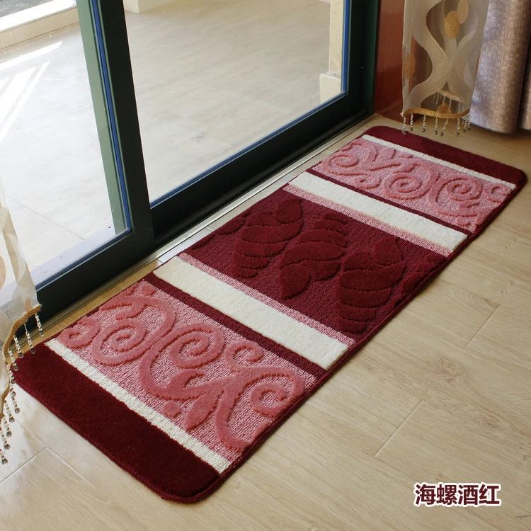 Carpet Manufacturers Wholesale Kitchen Door Mats Aspirating Anti-friction Antiskid Water Uptake Mat Strip Hall Rug | Дом и сад