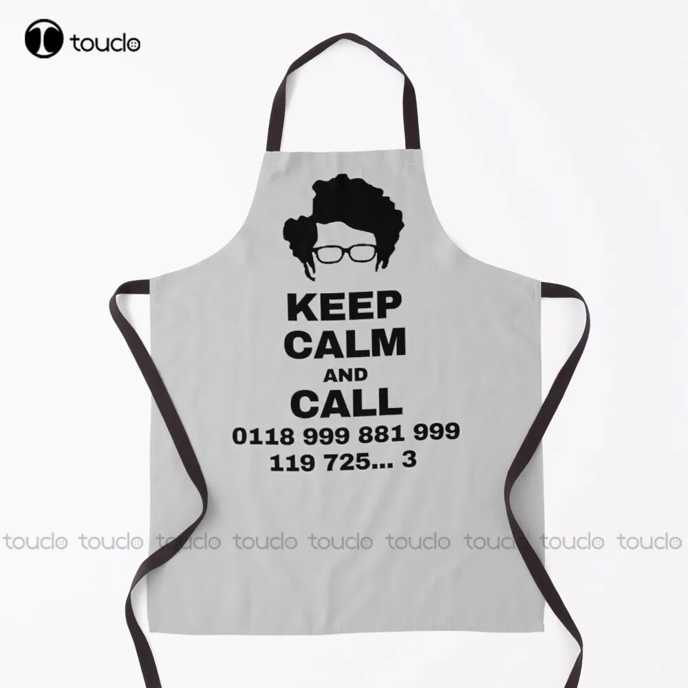 

New Keep Calm And Call 0118 999 881 999 119 725... 3 Crowd It Crowd Geek Apron Aprons For Girls Unisex