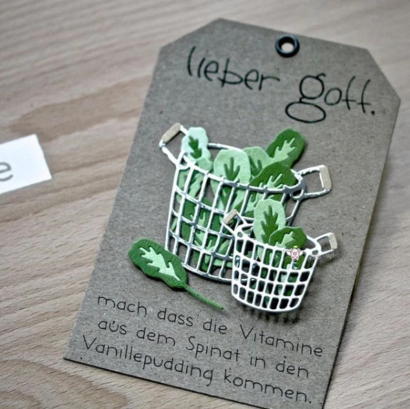 

Металлические Вырубные штампы для украшения корзины продуктов трафареты сделай сам для скрапбукинга бумага/фотокарты