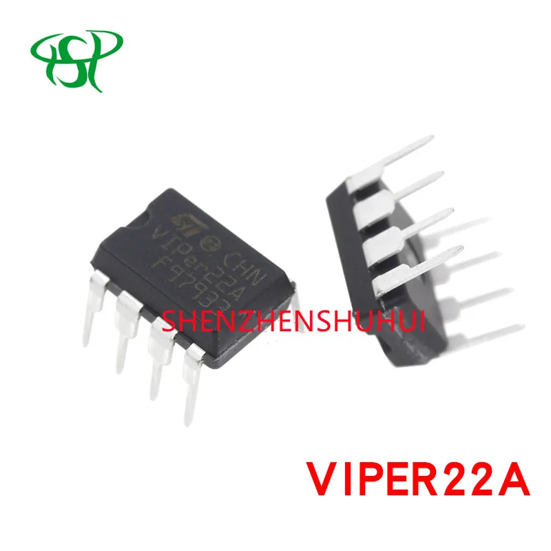 

10pcs/lot VIPer22A DIP8 VIPer22 DIP new and original IC