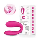Женский U-образный Вибратор для стимуляции вагины, клитора, точки G, Женский мастурбатор, товары для взрослых