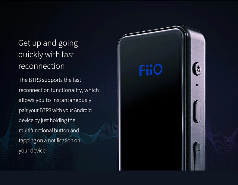 FiiO BTR3 csr8675 USB DAC/Bluetooth приемник aptXLL/aptXHD/LDAC для iphone/Android телефонов/ПК