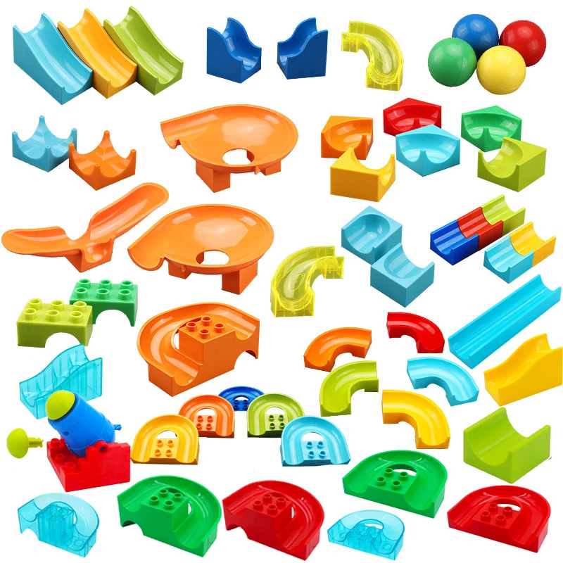 Конструктор бешеный Забавный ролик большие строительные блоки совместимые с