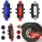 Уличная Светодиодная лента со вспышсветильник, лампа для Mijia M365, Электрический скутер, Ночная езда на велосипеде, безопасность, декоративсветильник щение для скутера K1l7