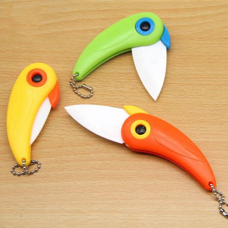 Складные кусочки для пикника обеда овощей столовые приборы лезвие карманный